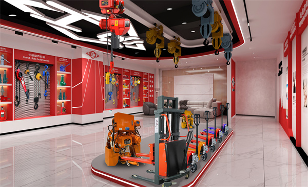 石家庄展厅产品展示区